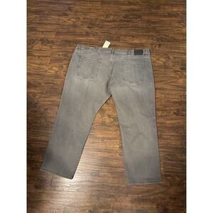 Men's Jeans Grey 54x30 Relaxed Fit Tapered Leg by Mutual Weave Big & Tall